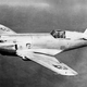 YP-37 in flight. Had it entered production, the YP-37 would have been armed with one .30 caliber and one .50 caliber machine gun in the nose. (San Diego Air and Space Museum)